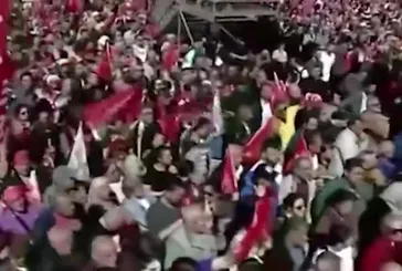 CHP'nin Maltepe mitinginde rezil sloganlar