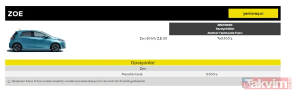 Zen 80 Kw Z.E. 50 760.900 ₺