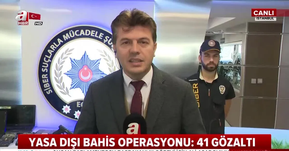 Yasa dışı bahis şebekesine operasyon: 41 kişiden 18'i tutuklandı