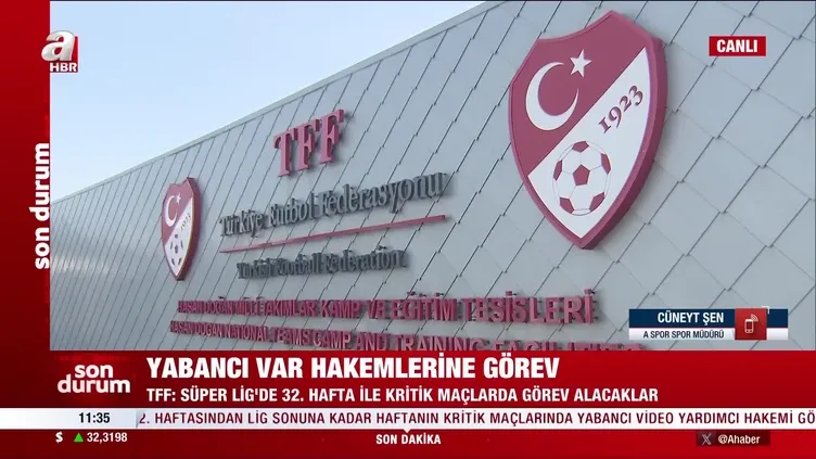 Süper Lig'de yabancı var hakemlerine görev!