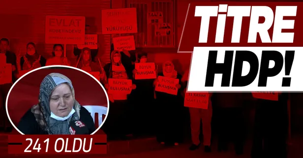 Kork HDP! Diyarbakır annelerinin evlat nöbetine bir anne daha katıldı