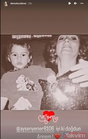 Demet Özdemir'i solladı geçti 'senden daha güzel Demet!' Maaile güzellik! Demet Özdemir'in annesi Ayşen Şener... - 24