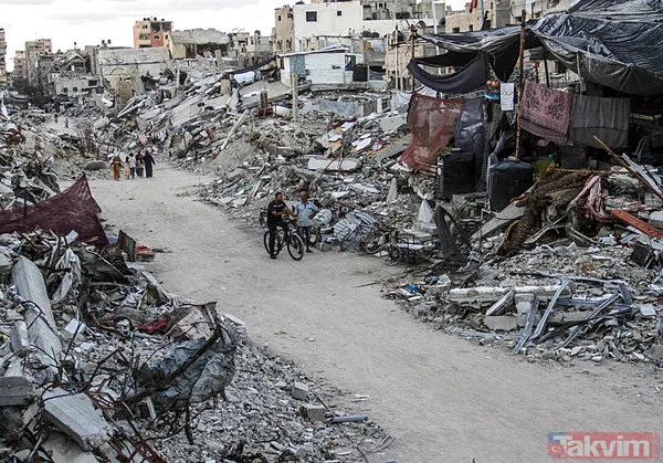 Gazze'den geriye yıkım kaldı! İşte İsrail'in saldırıları sonucu 1 yılda meydana gelen acı tablo - 5