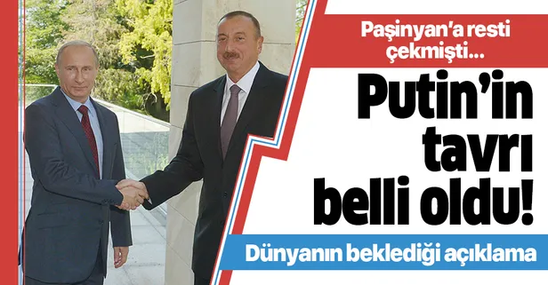 Son dakika: Azerbaycan Cumhurbaşkanı İlham Aliyev, Vladimir Putin ile görüştü!