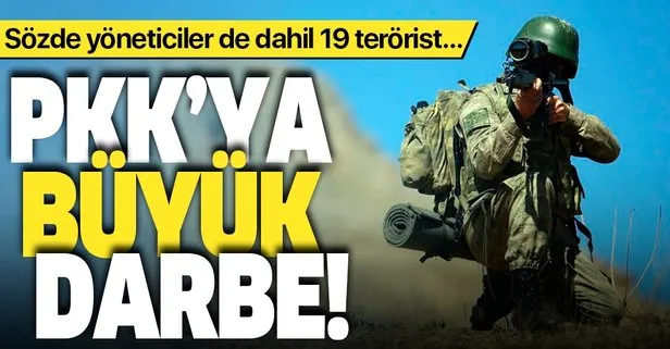 Karadeniz’de PKK’ya büyük darbe vuruldu