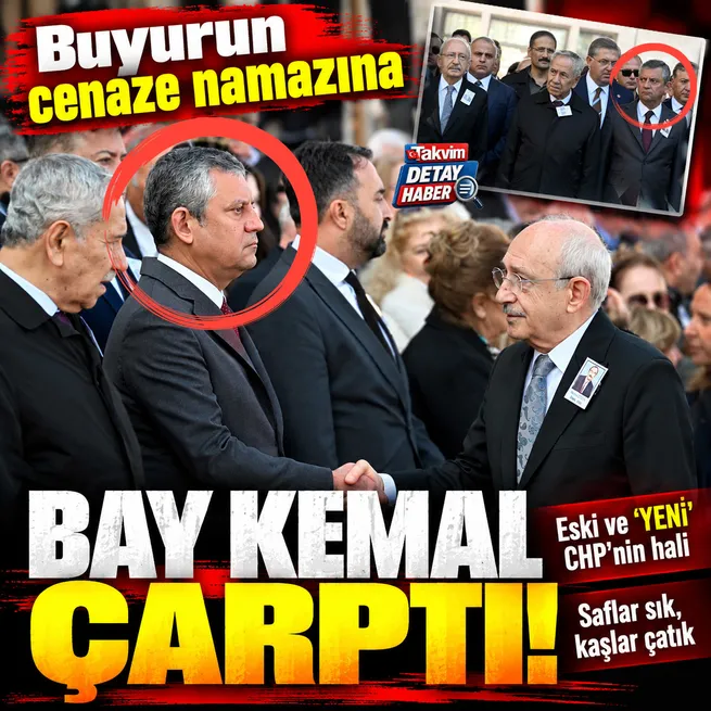 Eski ve YENİ CHPnin hali... Özgür Özeli Bay Kemal çarptı! Gördüğü gibi kaskatı kesildi