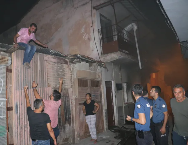 İçinde eski eşi ve çocuğunun bulunduğu evi ateşe verdi!-4