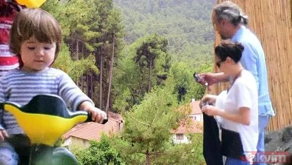 Özgü Namal'ın köy hayatı böyle görüntülendi