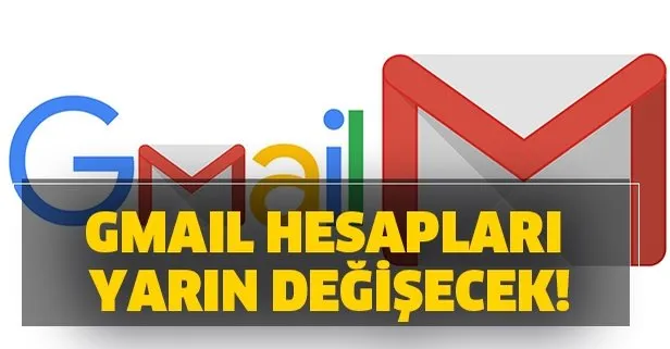 Milyonlarca Gmail kullanıcısını ilgilendiren gelişme! Gmail hesapları yarın değişecek!