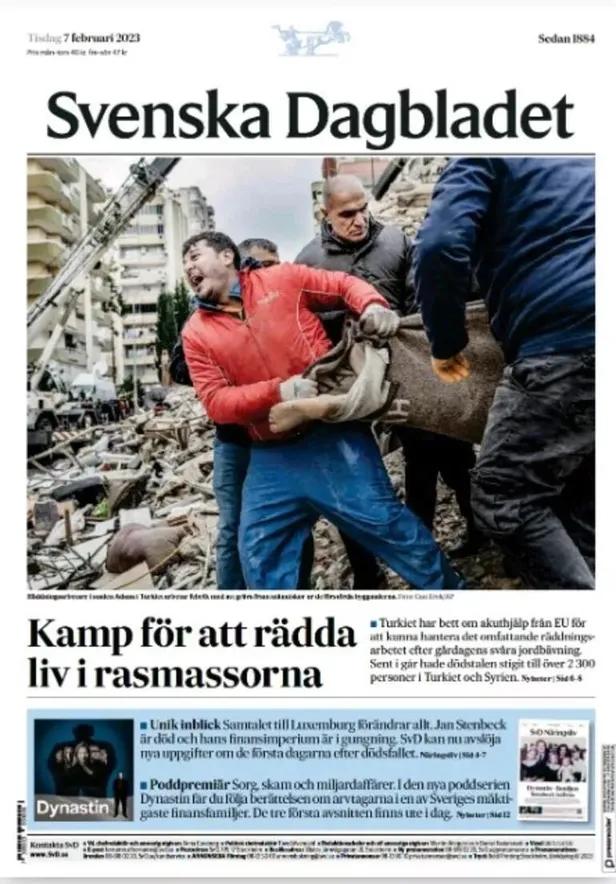 7.7 şiddetindeki deprem dünya basınında: "Şok depremler sonrası kıyamet"-4