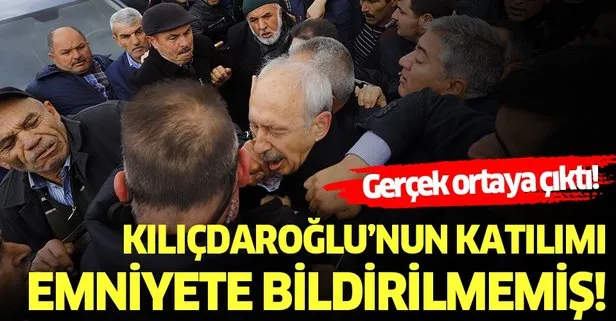 Emniyet'ten flaş Kılıçdaroğlu açıklaması