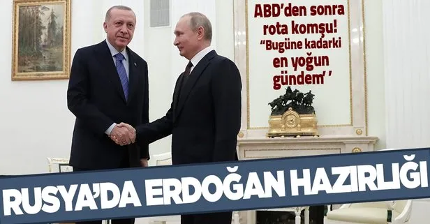 Kremlin açıkladı: Başkan Erdoğan Rusya’ya çalışma ziyareti gerçekleştirecek