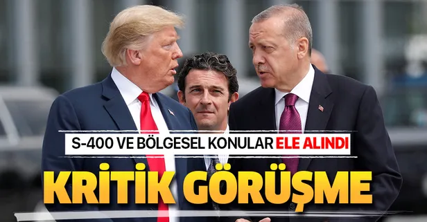 Başkan Erdoğan Trump ile görüştü