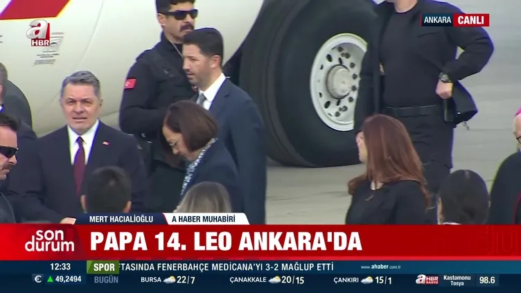 Papa 14. Leo Türkiye’de!