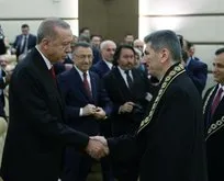 Başkan Erdoğan AYM üyeliğine seçilen Muhteren İnce’nin yemin törenine katıldı