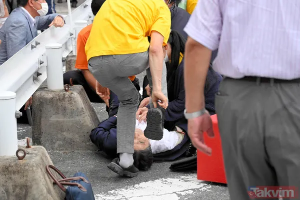 Abe Şinzo'ya saldırıda şok detay! Suikast silahı tahtaya sarılmış 2 boru çıktı - 11