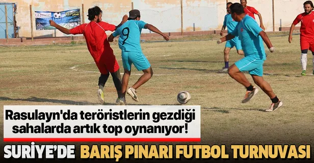 Suriye’de Barış Pınarı Futbol Turnuvası: Teröristlerin gezdiği sahalarda artık halk top oynuyor-1