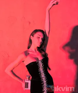 Hande Erçel havalimanında görüntülendi! “Hakan beyi göremedik yanınızda” - 5