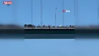 Köprüde intihar kamerada!
