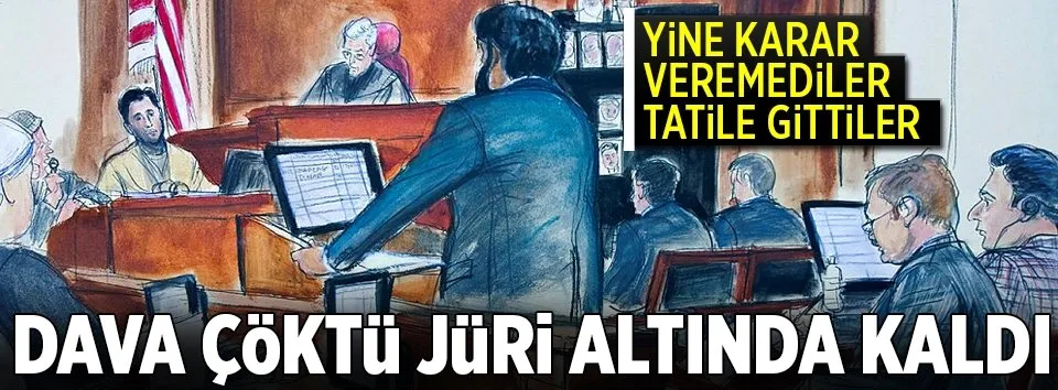 Dava çöktü jüri yine karar veremedi!