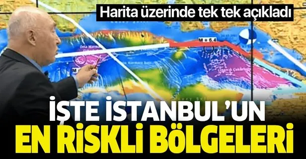 İşte depremde İstanbul’un en riskli bölgeleri! Prof. Dr. Ahmet Ercan tek tek açıkladı