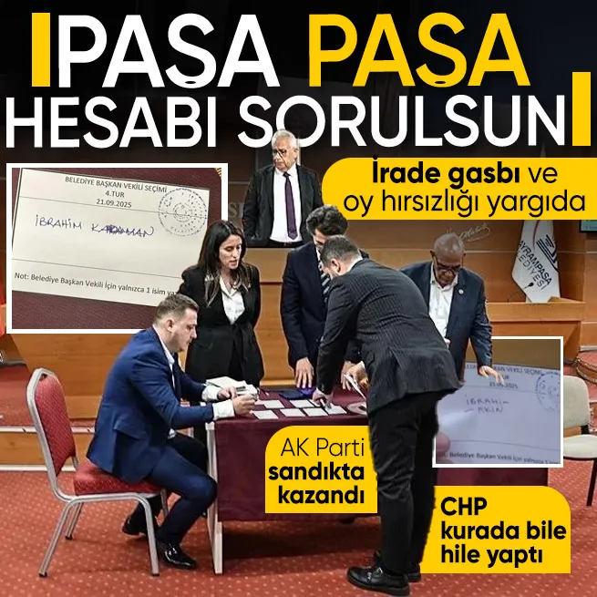 Bayrampaşadaki irade gasbı ve oy hırsızlığı yargıda! AK Parti sandıkta kazandı... CHP kura çekilirken bile hile yaptı