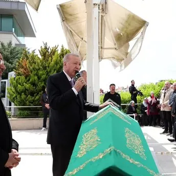 Başkan Erdoğan hocası Ahmet Karaman’ın cenaze namazına katıldı