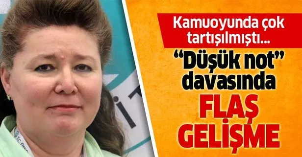 Düşük not davasında flaş gelişme!
