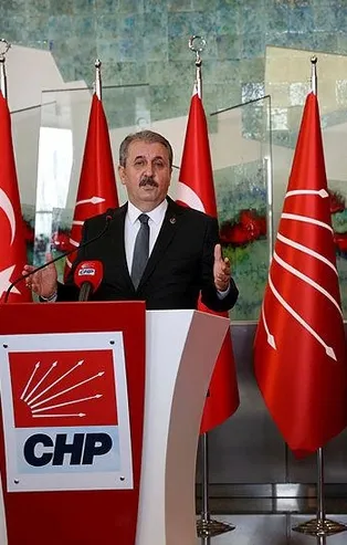 BBP Genel Başkanı Mustafa Destici, Kılıçdaroğlu'nun yüzüne baka baka söyledi: Ha Duran Kalkan ha Pervin Buldan!