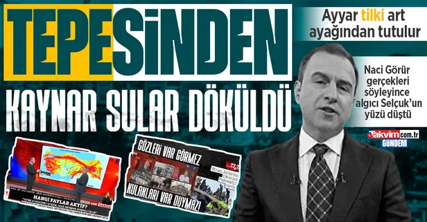 Prof. Dr. Naci Görür iktidar deprem konusunda büyük işler yaptı dedi, Fox'un sunucusu Selçuk Tepeli'nin yüzü düştü
