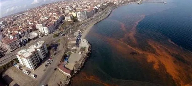 Marmara’da dikkat çeken görüntü! Turuncuya döndü