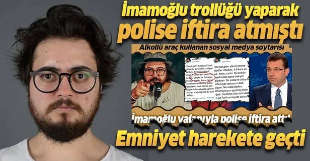 Sosyal medyada İmamoğlu trollüğü yapan şahsa suç duyurusu