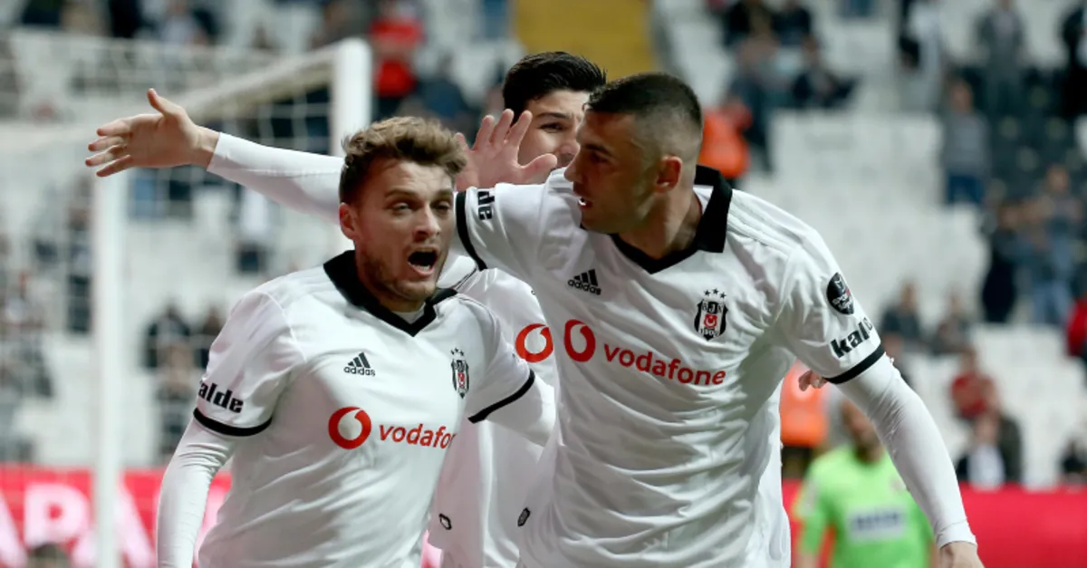Beşiktaş - Alanyaspor maçından kareler