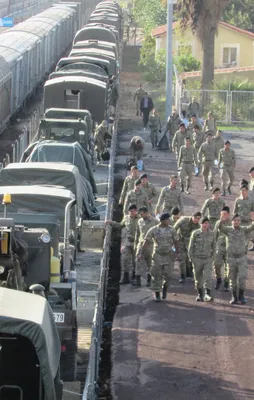 İstanbul'daki kışla trenle Gaziantep'e taşındı