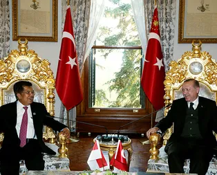 Cumhurbaşkanı Erdoğan Kalla’yı kabul etti