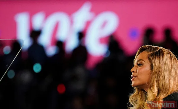 Beyonce Kamala Harris mitinginde! Hollywood yıldızları saflarını belirliyor - 8