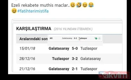 Galatasaray Tuzlaspor’a 2-0 yenildi! Mağlubiyet sonrası olanlar oldu... 500T...