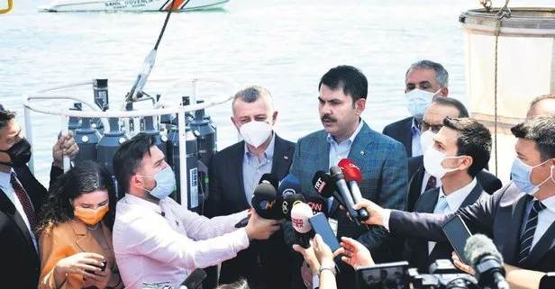 Müsilaj belası için Başkan Erdoğan emir verdi Çevre ve Şehircilik Bakanlığı harekete geçti