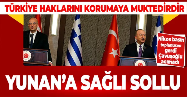 Son dakika! Yunanistan Dışişleri Bakanı Nikos Dendias kışkırttı! Bakan Çavuşoğlu'ndan sert açıklamalar