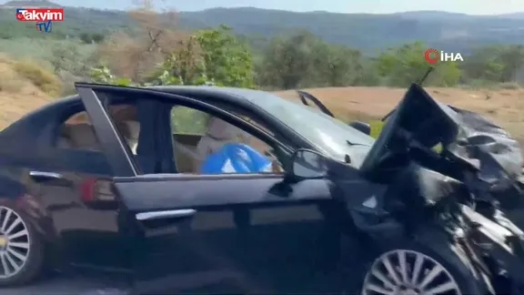 Bursa İznik'te feci kaza: 1 ölü 2 yaralı