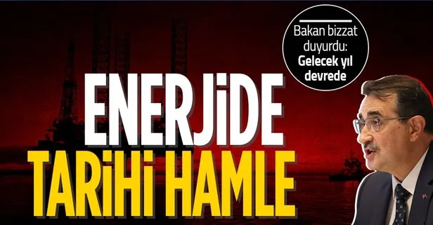 Enerjide tarihi hamle! Bakan Dönmez bizzat duyurdu: Gelecek yıl devreye giriyor