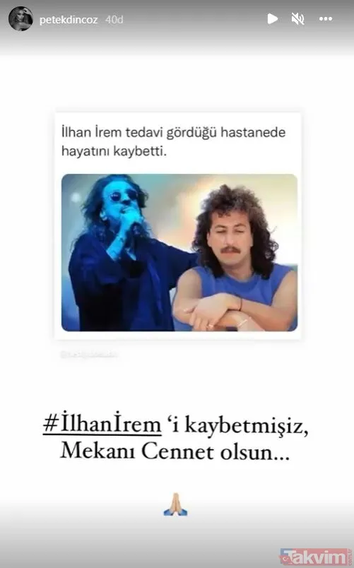Tam 21 hafta önce son halini yayınlamış... İlhan İrem’in son paylaşımına yorum yağdı! Kaleme aldığı satırlar dikkat çekti! - 21