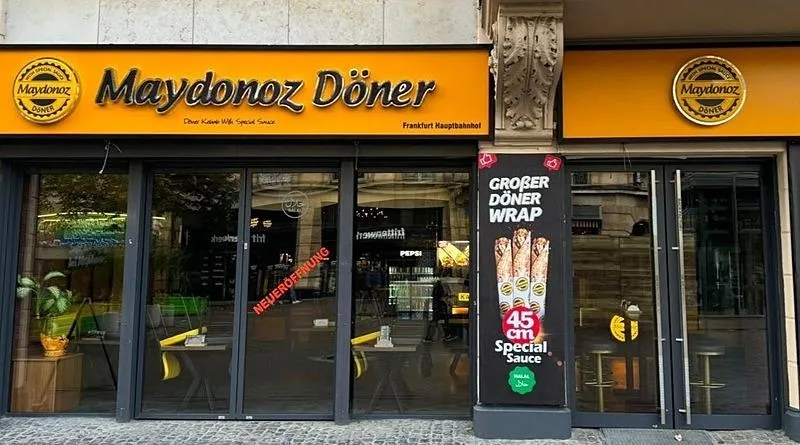 Maydonoz Döner şubesi (İHA)