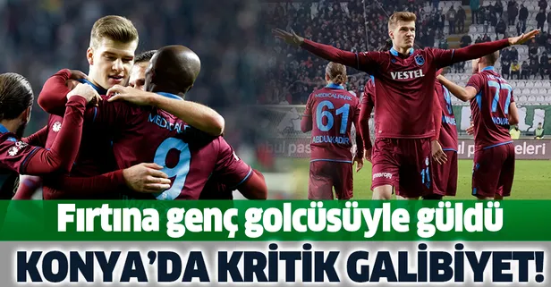 Fırtına'dan deplasmanda kritik galibiyet! Konyaspor 0-1 Trabzonspor (MAÇ SONUCU)