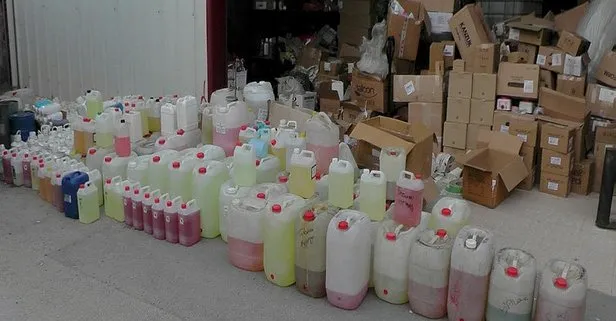 Erzincan'da sahte kolonya operasyonu!