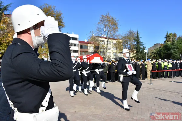 Şehit Polis Yusuf Ceylan için Trabzon'da tören düzenlendi - 4