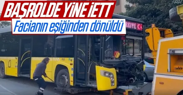 Son dakika: Bayrampaşa’da İETT otobüsüyle otomobil çarpıştı! 7 yaralı var