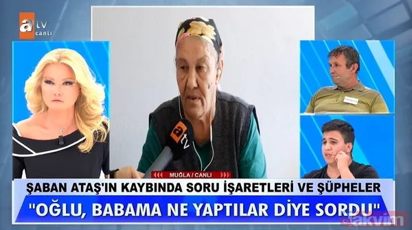 Neler Olmuştu? Müge Anlı Ve Tatlı Sert'te İlginç Bir Olay Yaşandı. 52 Yaşındaki Şaban Ataş, Muğla'nın Fethiye İlçesi Seydikemer Beldesinden Ortadan Kayboldu...