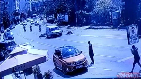 Etiler'de tek teker üzerinde motosiklet şovu kötü bitti - 7