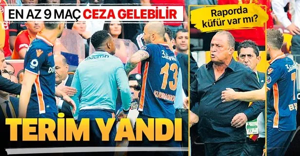 Fatih Terim’e en az 9 maç ceza gelebilir